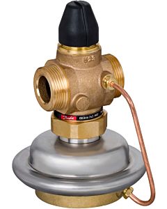 Danfoss Vol,-stromregl, mit Therm, 003H6759 DN15, Kvs 1,6, PN25, G3/4 A