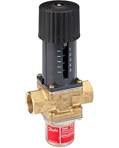 température de retour Danfoss , limiteur 003N4250 DN25, Rp 2000 , 20 - 60 C, Kvs 3,7