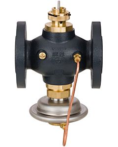 Danfoss Vol, régulateur de courant, avec contrôle, 003H6758 DN50, Kvs 25, 1930 , PN25, GGG-40.3, bride