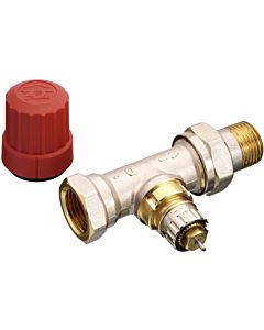 Danfoss Ra-n valve body 013G0034 15, R 2000 /2, straight through, matt nickel plated