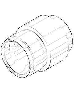 Dornbracht mamelon M20 x 2000 - platine mat 09240309310-06 platine mat