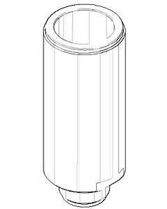 Dornbracht shaft for spout 09300109510-00 chrome