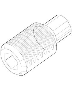 Dornbracht threaded pin M4 x 8 DIN 915 09311114190 10x10x5