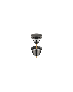 Dornbracht Ablaufgarnitur 10126970-99 1 1/4", ohne Druckverschluss, Dark Platinum matt