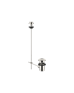 Dornbracht garniture de vidange 10200970-08 2000 2000 / 4 &quot;, bouton de tirage pour installation debout, platine