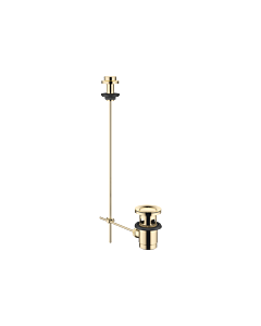 Dornbracht garniture de vidange 10200970-09 2000 2000 / 4 &quot;, bouton de tirage pour installation debout, laiton