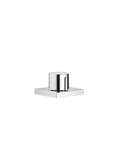 Dornbracht eccentric actuator 10711970-00 with rotary knob, square rosette, chrome