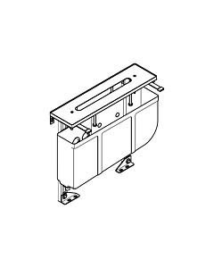 Dornbracht Perfecto Montagesystem 1261497090 1/2", für 4-Loch-Wannenfüll/Brause-Armatur