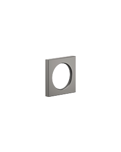 Dornbracht rosette 12720980-99 70 x 70 mm, dark platinum matt