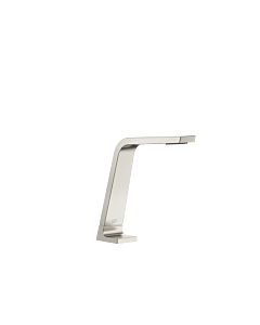 Dornbracht CL.1 Standauslauf 1371570506 platin matt, Ausladung 190 mm, ohne Ablaufgarnitur