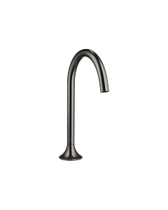 Dornbracht Vaia standing spout 13716809-99 for washbasin, without waste set, dark platinum matt