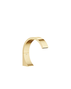Dornbracht Cyo freestanding spout 13717811-28 for washbasin, projection 167mm, without waste set, brushed brass