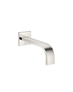 Dornbracht Mem basin spout 13800782-08 wall mounting, without waste set, platinum