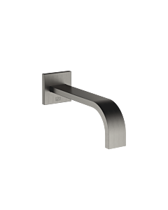 Dornbracht Mem basin spout 13800782-99 wall mounting, without waste set, dark platinum matt