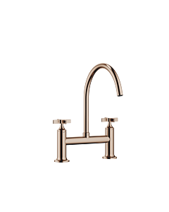 Robinet de cuisine 2 trous Dornbracht 19825809-42 bronze brossé