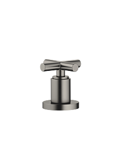 Dornbracht Tara. Seitenventil 20000892-99 rechtsschließend, kalt oder warm, Dark Platinum matt