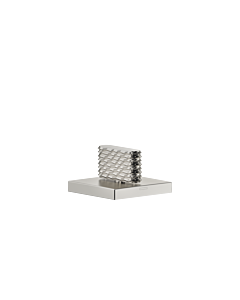 Dornbracht Cl.1 Seitenventil 20002705-06 rechtsschließend, kalt, CASCADE-Struktur, platin matt