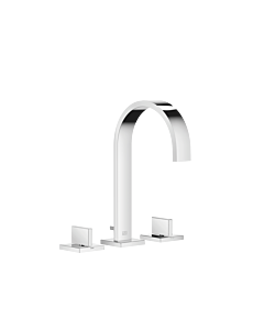 Dornbracht Waschtisch 3 Loch Armatur MEM 207137820 chrom, Ausladung 165 mm, mit Ablaufgarnitur