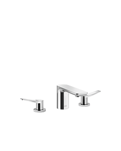 Dornbracht Mélangeur 3 trous Lissè 20713845-00 pour lavabo, avec garniture de vidage , chromé