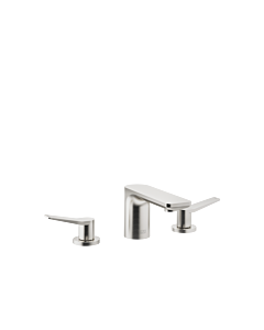 Dornbracht Lissè Dreiloch-Armatur 20713845-06 für Waschtisch, mit Ablaufgarnitur, platin matt