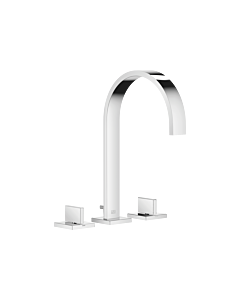Dornbracht Waschtisch 3 Loch Armatur MEM 207157820 chrom, Ausladung 200 mm, mit Ablaufgarnitur