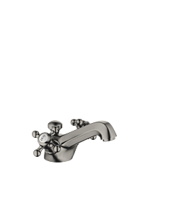 Dornbracht Madison -handle mixer 22500360-99 for washbasin, with waste set, dark platinum matt