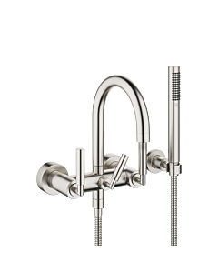 Dornbracht Tara . Mitigeur bain / douche 25133882-06 Levier, montage mural, avec kit, platine mat