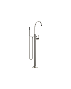Dornbracht Vaia single-lever bath mixer 25863809-06 matt platinum, with shower set