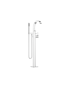 Dornbracht Cyo single-lever bath mixer 25863811-00 free-standing, with standpipe, hose shower set, chrome