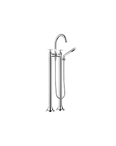 Dornbracht Vaia Wannen-Zweigriff-Armatur 25943809-00 chrom, mit Brausegarnitur