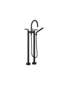 Dornbracht Tara . Mitigeur baignoire 2 trous 25943882-33 Levier, à poser, avec set, noir mat