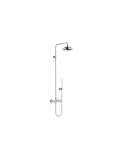 Dornbracht Madison Duschgarnitur 26632360-08 mit Brause-Zweihandmischer, Ausladung Standbrause 420 mm, platin