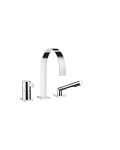 Dornbracht Mem mélangeur de bain à trois trous 27412782-00 pour installation de rebord de baignoire / chromé