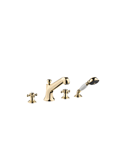 Dornbracht Madison mélangeur de bain à quatre trous 27502360-09 pour montage sur rebord de baignoire / rebord de carrelage, laiton