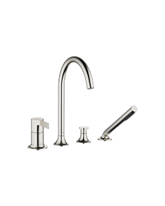 Dornbracht Vaia Wannen-Vierloch-Armatur 27632809-06 platin matt, für Wannenrand-/Fliesenrandmontage