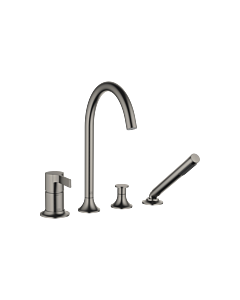 Dornbracht Vaia Wannen-Vierloch-Armatur 27632809-99 Dark Platinum matt, für Wannenrand-/Fliesenrandmontage