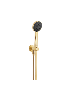 Dornbracht Tara . Set de douchette à main 27803660-28 avec support de douche intégré, laiton brossé