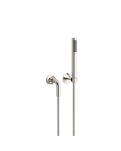 Dornbracht Vaia Schlauchbrausegarnitur 27808809-08 Einzelrosetten, mit Stabhandbrause, platin