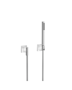 Dornbracht Brausegarnitur Elemental Spa 2780898000 chrom, mit Einzelrosetten