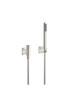 Dornbracht Symetrics set de douche 27809980-08 avec rosaces individuelles et réglage du volume, platine