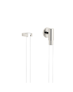 Dornbracht Water Modules wall connection elbow 27820979-08 with hose holder, with single rosette, platinum