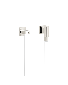 Dornbracht Water Modules wall connection elbow 27822979-08 with hose holder, with single rosette, platinum