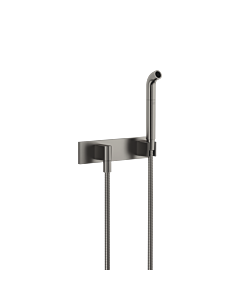 Dornbracht Water Modules Schlauchbrausegarnitur 27838979-99 Gießrohr mit Abdeckplatte, Dark Platinum matt