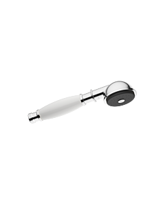 Dornbracht Madison Handbrause 28002970-000010 Metall, Porzellangriff weiß, chrom