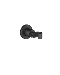 Dornbracht Tara. Brausehalter 28050892-33 mit Rosette Ø 55 mm, Schwarz matt