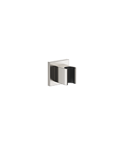 Dornbracht Wandbrausehalter Deque platin matt, mit Rosette 60 x 60 mm