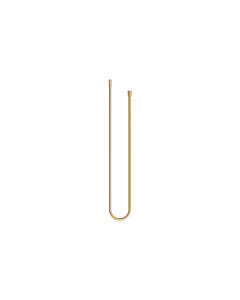 Dornbracht metal shower hose 28322970-28 2000 / 2 &quot;x 3/8&quot; x 1750 mm, brushed brass