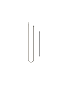 Dornbracht Metall-Brauseschlauch 28323970-06 1/2" x 3/8" x 2250 mm, 2-tlg, platin matt