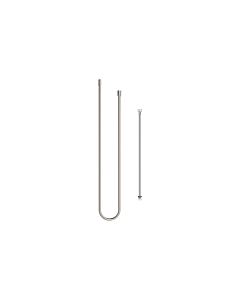 Dornbracht Metall-Brauseschlauch 28323970-08 1/2" x 3/8" x 2250 mm, 2-tlg, platin