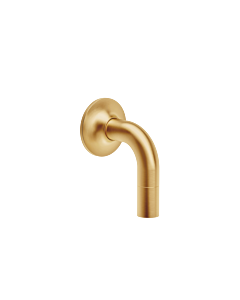 Dornbracht Vaia coude de raccordement mural 28450809-28 raccord 2000 / 2 &quot;, laiton brossé